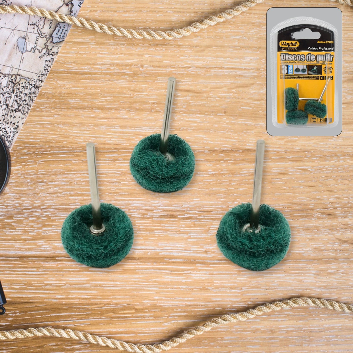Abrasive Buffing Polishing Wheel Set
