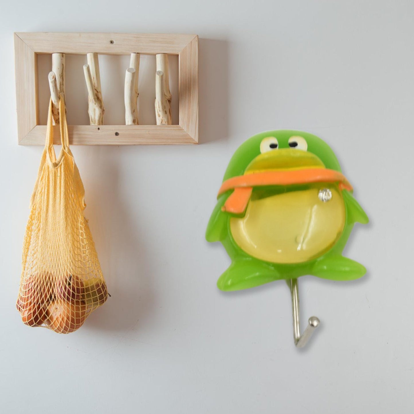 Multipurpose Strong Hook Self-Adhesive hooks (1 Pc / Mix Design)