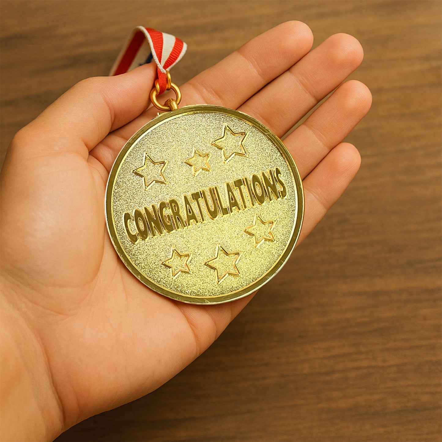 Tri Ribbon Glory Medal