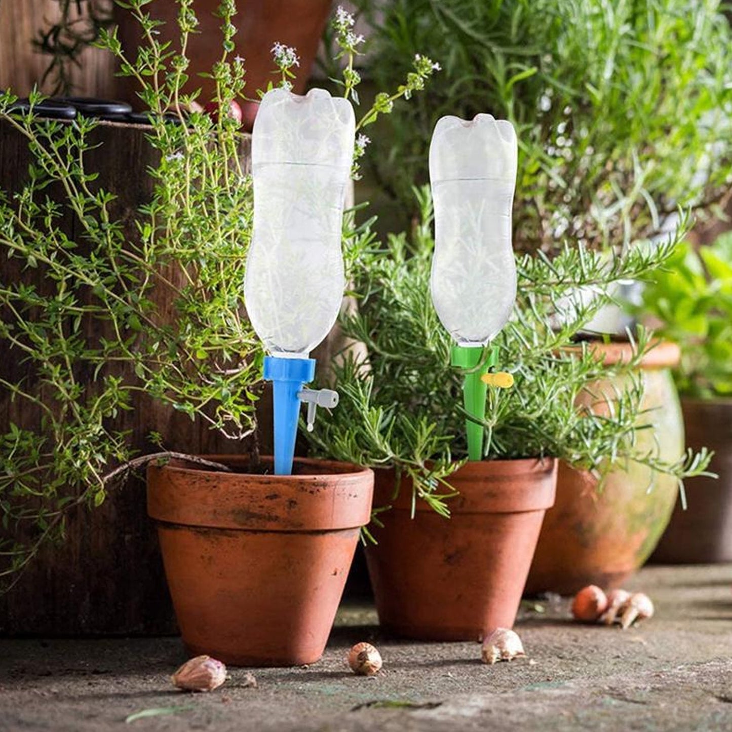 Adjustable Plant Watering Spikes – Slow Release Dripper Valve