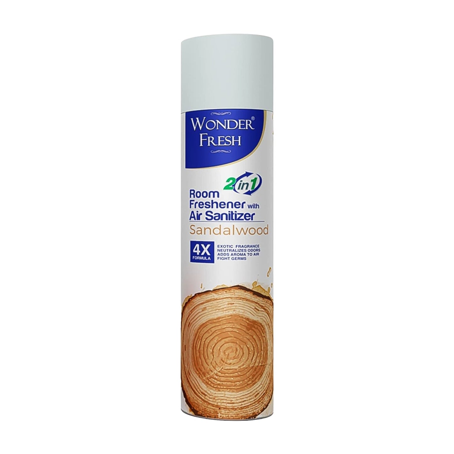 Fresh Air Freshener Spray, Sandalwood Fragrance | Long Lasting Fragrance for Home & Office (Mix Fragrance / 125 Gm)
