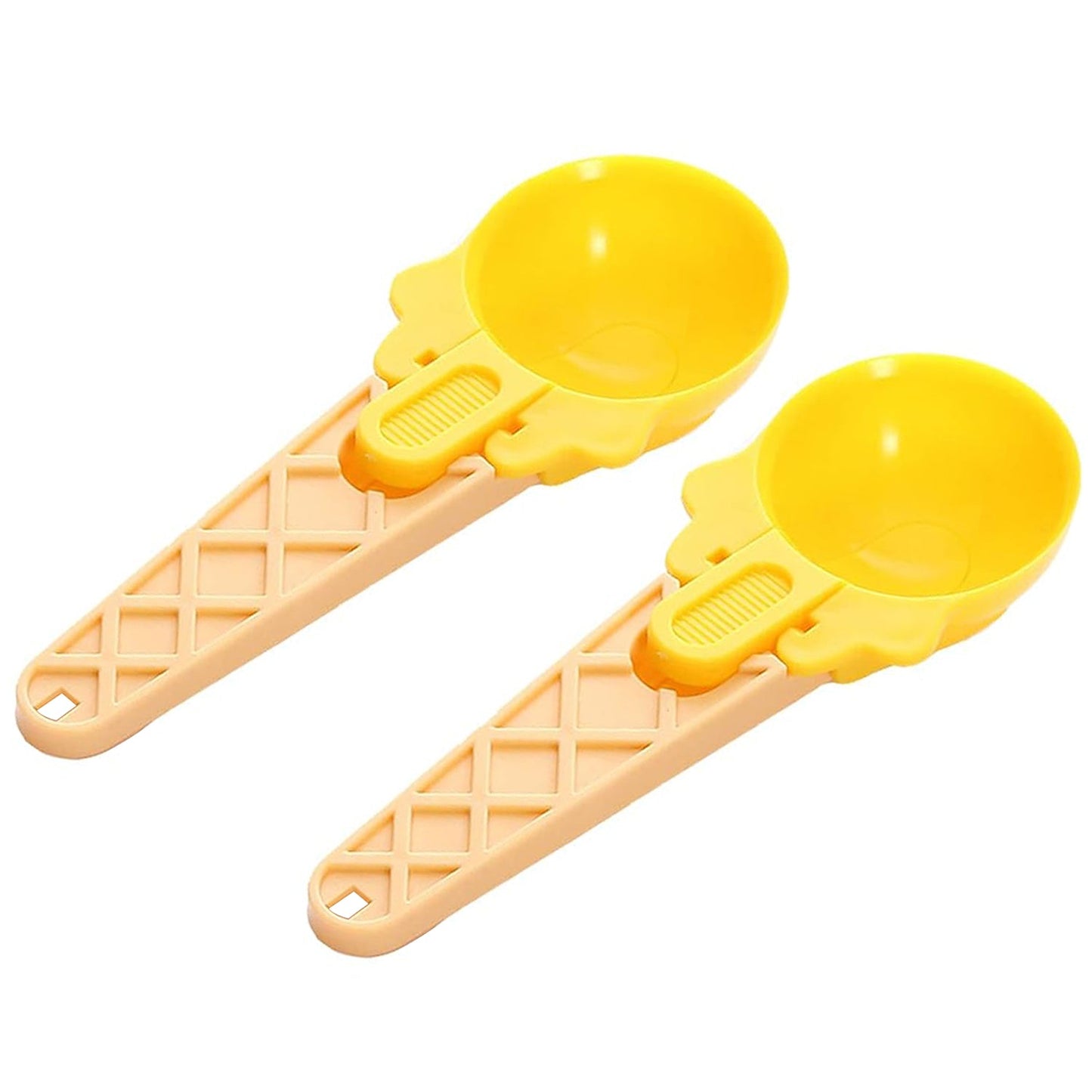 2-Piece Plastic Ice Cream & Watermelon Scooper with Trigger Dipper