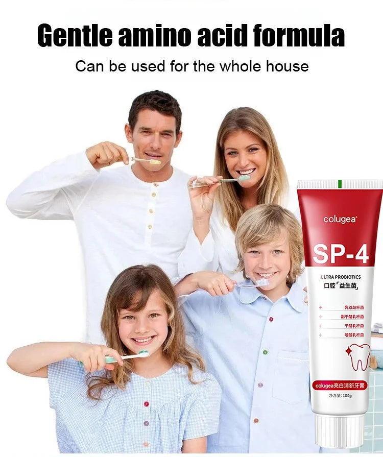 Buy 1 Get 1 Free Probiotic Ultra Whitening Toothpaste