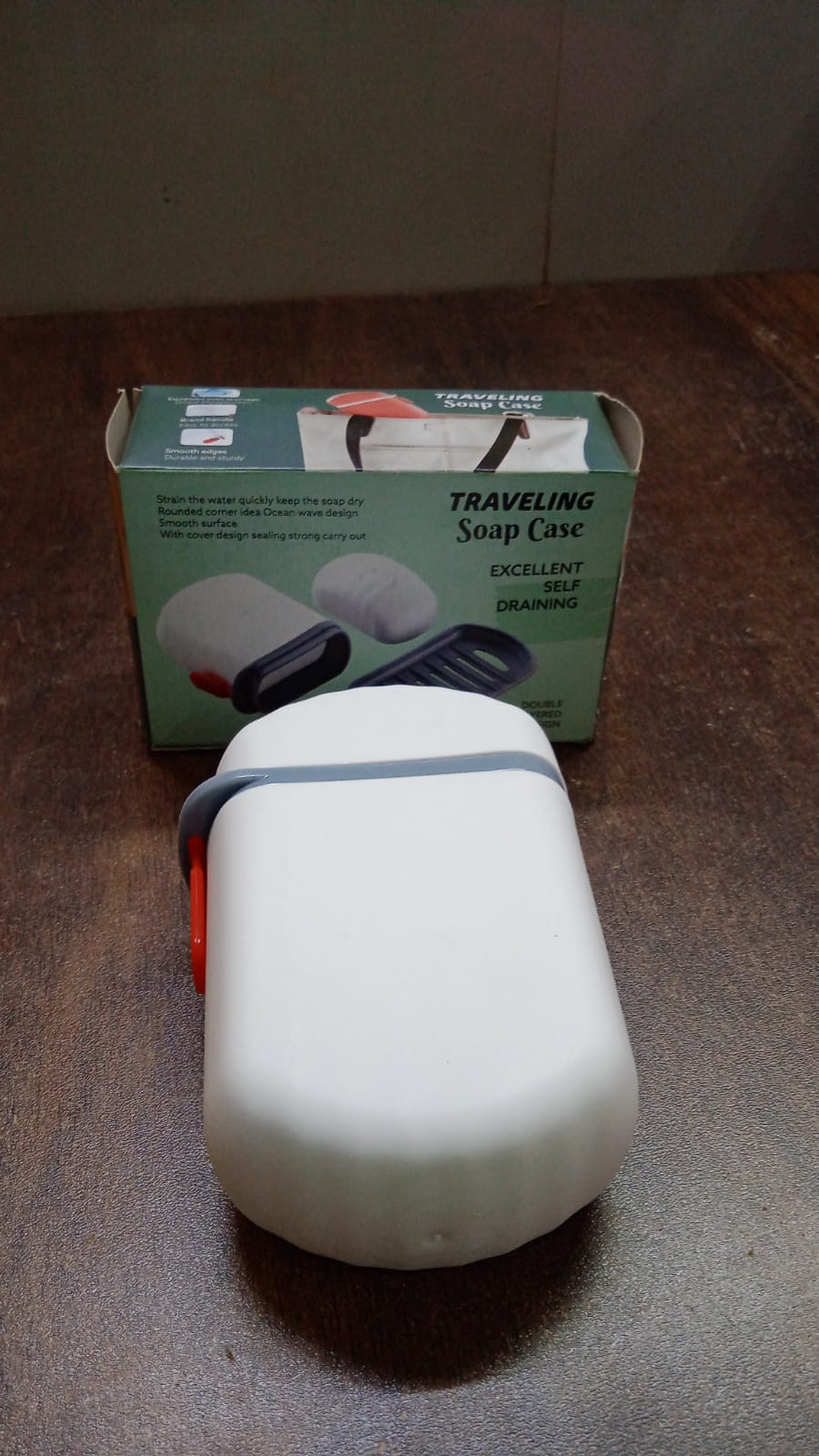 Stylish Soap Holder for Travel & Bathroom Use (1 Pc, Non-Leak Seal)
