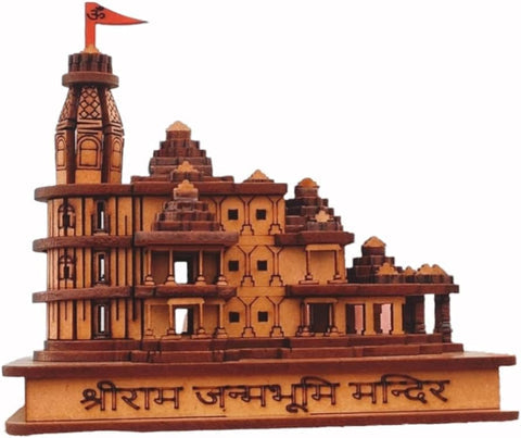 Shri Ram Mandir Model 3D Wooden Janmabhoomi