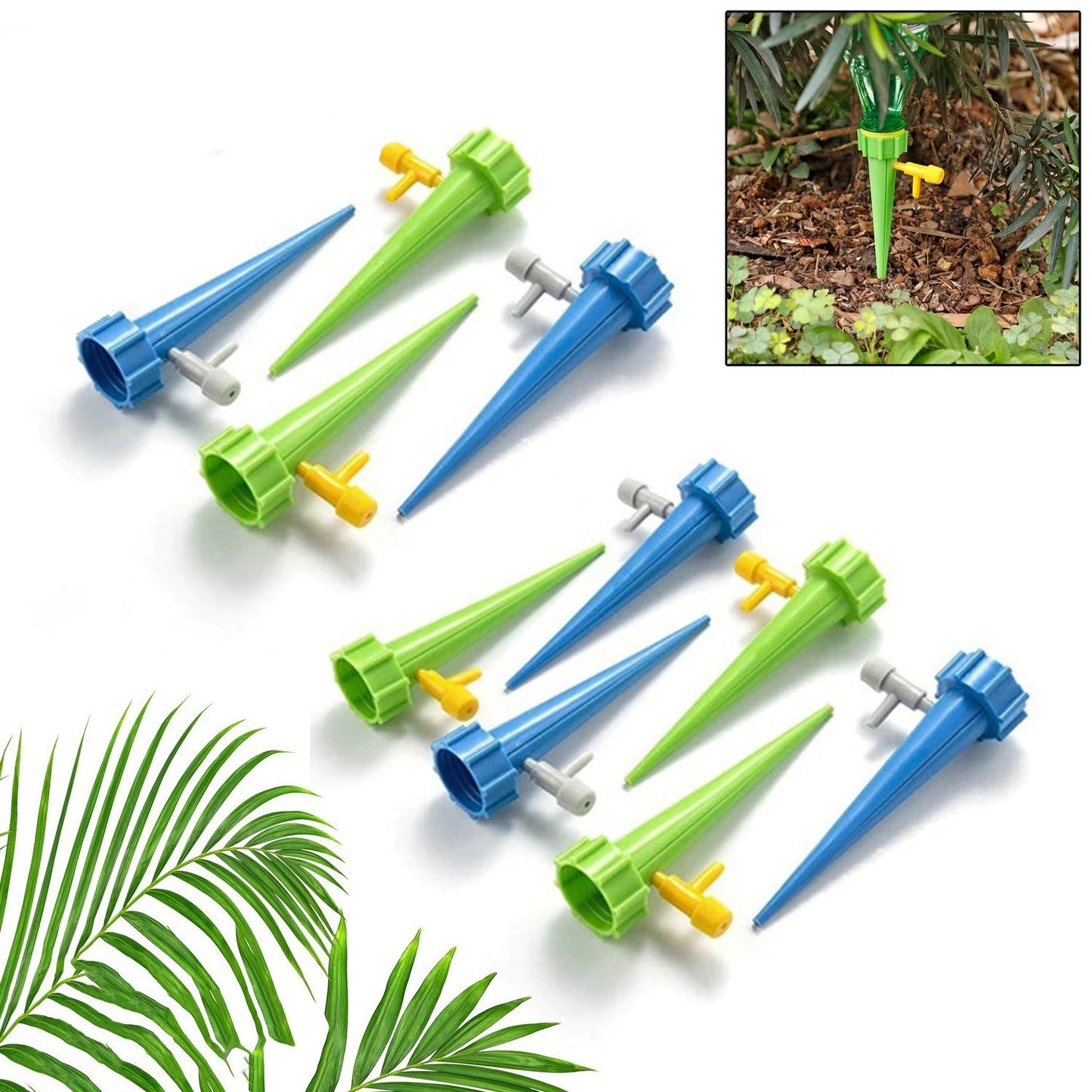 Adjustable Plant Watering Spikes – Slow Release Dripper Valve