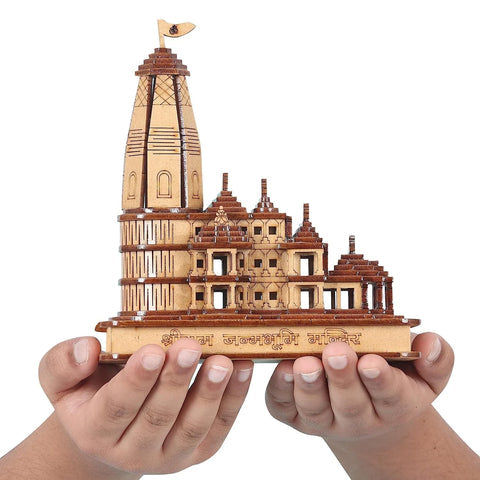 Shri Ram Mandir Model 3D Wooden Janmabhoomi