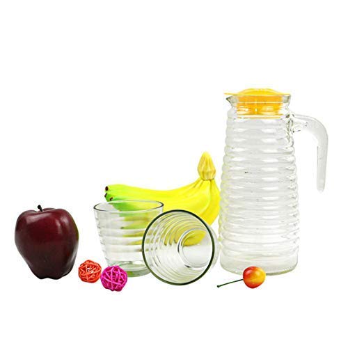 1000 ml Juice Jug with Set of 2 Glass