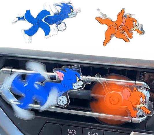 Tom & Jerry Car Vent Clips – Cute Cat & Mouse Decoration