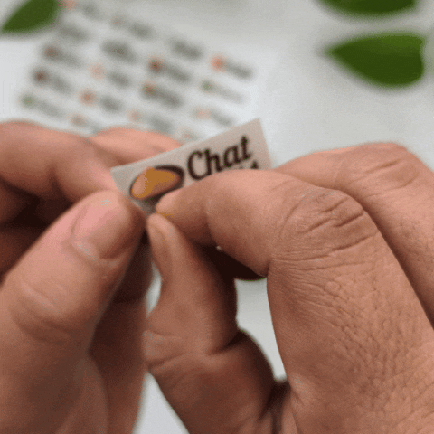Buy 1 Get 1 Free 3D Permanent Kitchen Labels | Set of 100 stickers