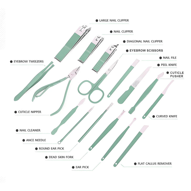 ✨ Gleva Manicure Set: Salon-Quality Nails, Anytime, Anywhere! 💅