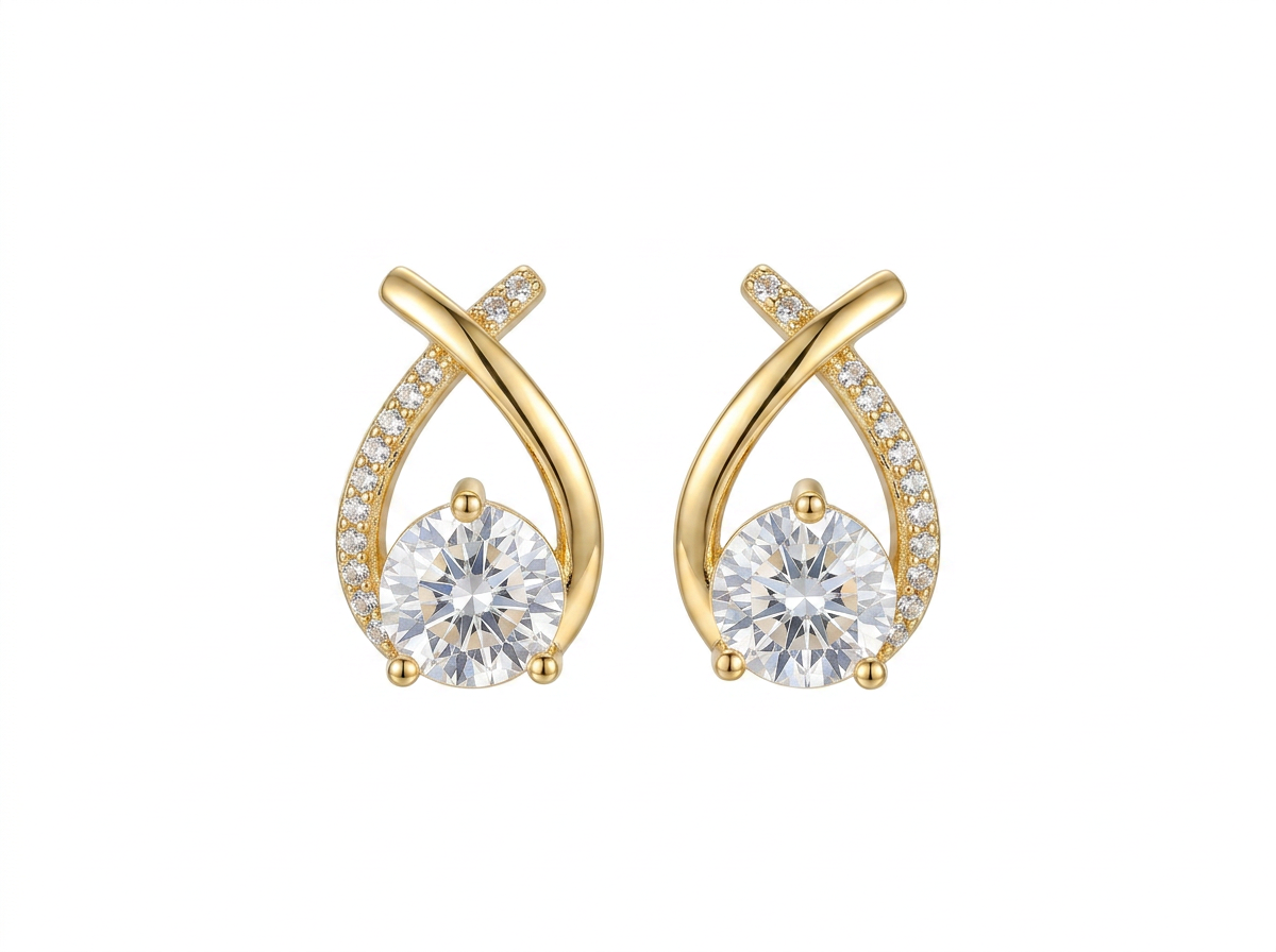Black Oval Stone & Gold Rectangular Drop Earrings – Modern Statement Jewelry