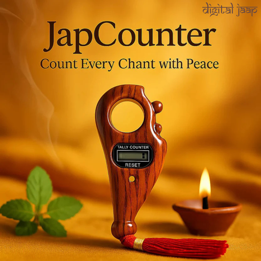 Tulsi Mala Feel Mantra Digital Jaap Counter